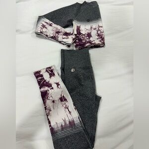 Push up set leggings size small